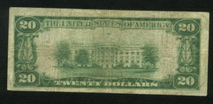 1802-1 Perkasie, Pennsylvania $20 1929 Nationals Back