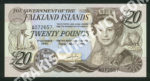 Falkland Islands 20 Pounds 15a worldnotes