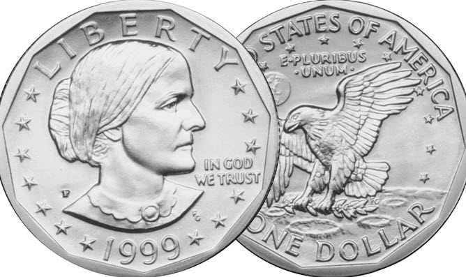 woman on us coins