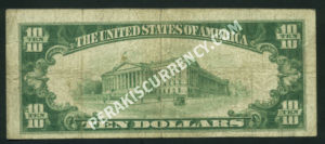 1801-1 Media, Pennsylvania $10 1929 Nationals Back