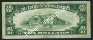 1801-1 Phoenixville, Pennsylvania $10 1929 Nationals Back