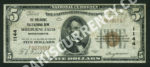 Massachusetts 1800-1 Shelburne Falls $5 nationals