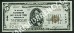 Massachusetts 1800-2 Shelburne Falls $5 nationals