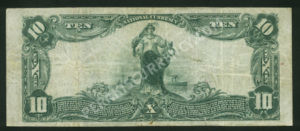 624 Pleasant Unity, Pennsylvania $10 1902 Nationals Back