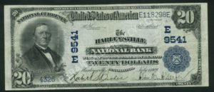 652 Harleysville, Pennsylvania $20 1902 Nationals Front