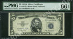 FR 1656 $5 Silver Certificates 