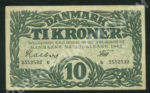 Denmark 10 Kroner 37 worldnotes