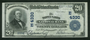 653 North Wales, Pennsylvania $20 1902 Nationals Front