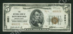 Pennsylvania 1800-2 Royersford $5 nationals