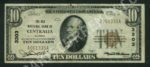 Illinois 1801-1 Centralia $10 nationals