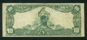 624 Elmer, New Jersey $10 1902 Nationals Back