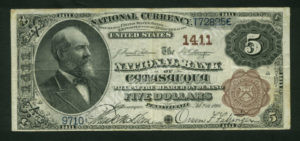 474 Catasauqua, Pennsylvania $5 1882BB Nationals Front