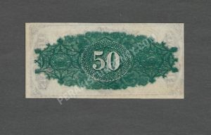 Monaskon Virginia $0.50 1868 Obsolete Back