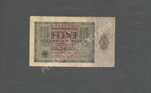Germany $5 Billionen Mark 1924 World Notes Front