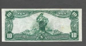 613 Swarthmore, Pennsylvania $10 1902RS Nationals Back