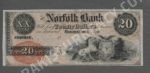Norfolk $20 Connecticut obsolete