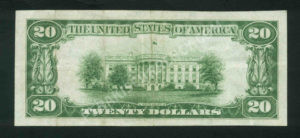 1802-1 Philadelphia, Pennsylvania $20 1929 Nationals Back