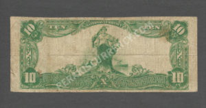 624 Freeport, Pennsylvania $10 1902 Nationals Back