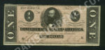 T71 $1 1864 confederates
