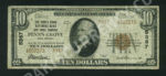 New Jersey 1801-2 Penn's Grove $10 nationals