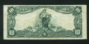 624 Camden , New Jersey $10 1902 Nationals Back