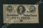 T72 $0.50 1864 confederates