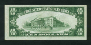 1801-1 Birmingham, Alabama $10 1929 Nationals Back