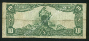 632 East Greenville , Pennsylvania $10 1902 Nationals Back