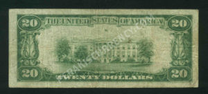 1802-1 New York, New York $20 1929 Nationals Back