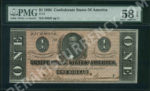 T71 $1 1864 confederates