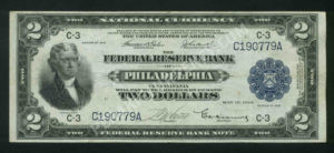 FRBN 753 1918 $2 typenote Front
