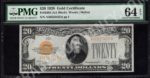 FR 2402 1928 $20 Gold Certificate