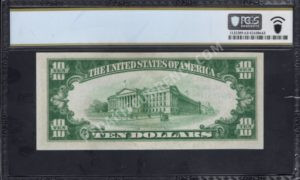 1801-1 Pottstown , Pennsylvania $10 1929 Nationals Back