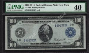 FRN 1088 1914 $100 typenote Front
