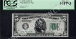 FR 1950-K $5 FRN 