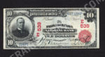 613 Philadelphia, Pennsylvania $10 1902RS Nationals