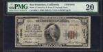 California 1804-2 San Francisco $100 nationals