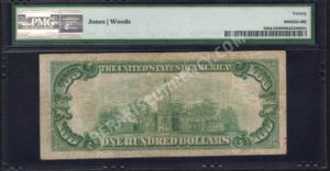 1804-2 San Francisco, California $100 1929II Nationals Back
