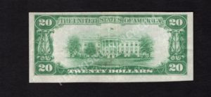 1802-1 Conshohocken, Pennsylvania $20 1929 Nationals Back