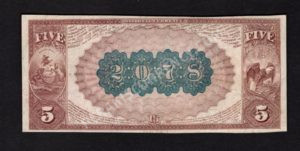 472 Conshohocken, Pennsylvania $5 1882BB Nationals Back