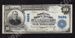 625 Pottstown , Pennsylvania $10 1902 Nationals
