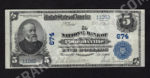 598 Phoenixville, Pennsylvania $5 1902 Nationals