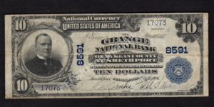 626 Smethport, Pennsylvania $10 1902 Nationals Front