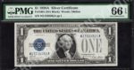 FR 1601 1928A $1 Silver Certificates