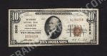 1801-1 Athens, Pennsylvania $10 1929 Nationals