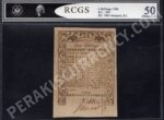 295 $5 Shillings Rhode Island colonials