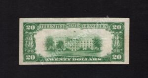 1802-1 Troy, Pennsylvania $20 1929 Nationals Back