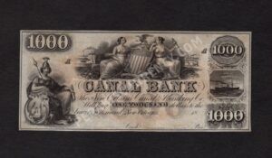 New Orleans Louisiana $1000 18 Obsolete Front