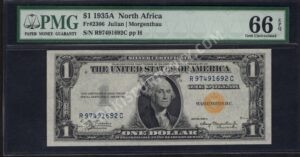 FR 2306 1935A $1 North Africa Front