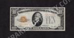 FR 2400 $10 Gold Certificate smallsize